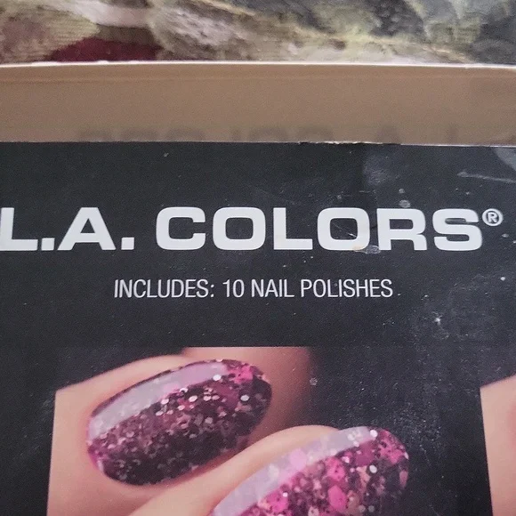 L.A. Colors Luxe Polish Limited Edition Set Ten Beautiful Nail Polish  Colors - Picture 11 of 11